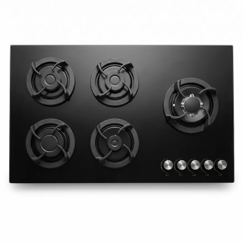 اجاق گاز 5 شعله صفحه شیشه بست ول کد G61
