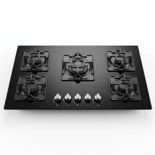 اجاق گاز رومیزی 5 شعله صفحه شیشه بست ول کد G870